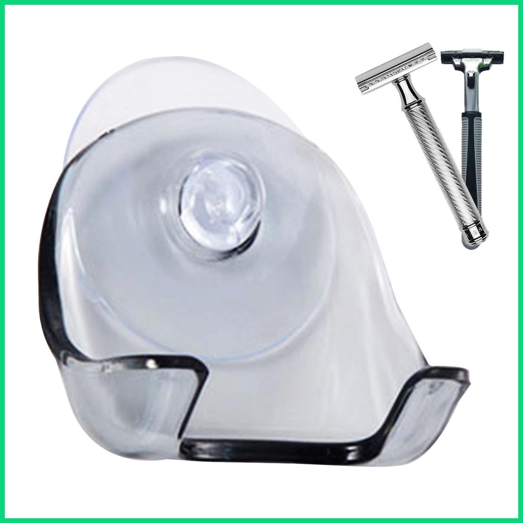 Giá Đỡ Dao Cạo Râu Gắn Tường Có Giác Hút Chịu Được Sức Nặng Tháo Rời Và Tái Sử Dụng Được Cho