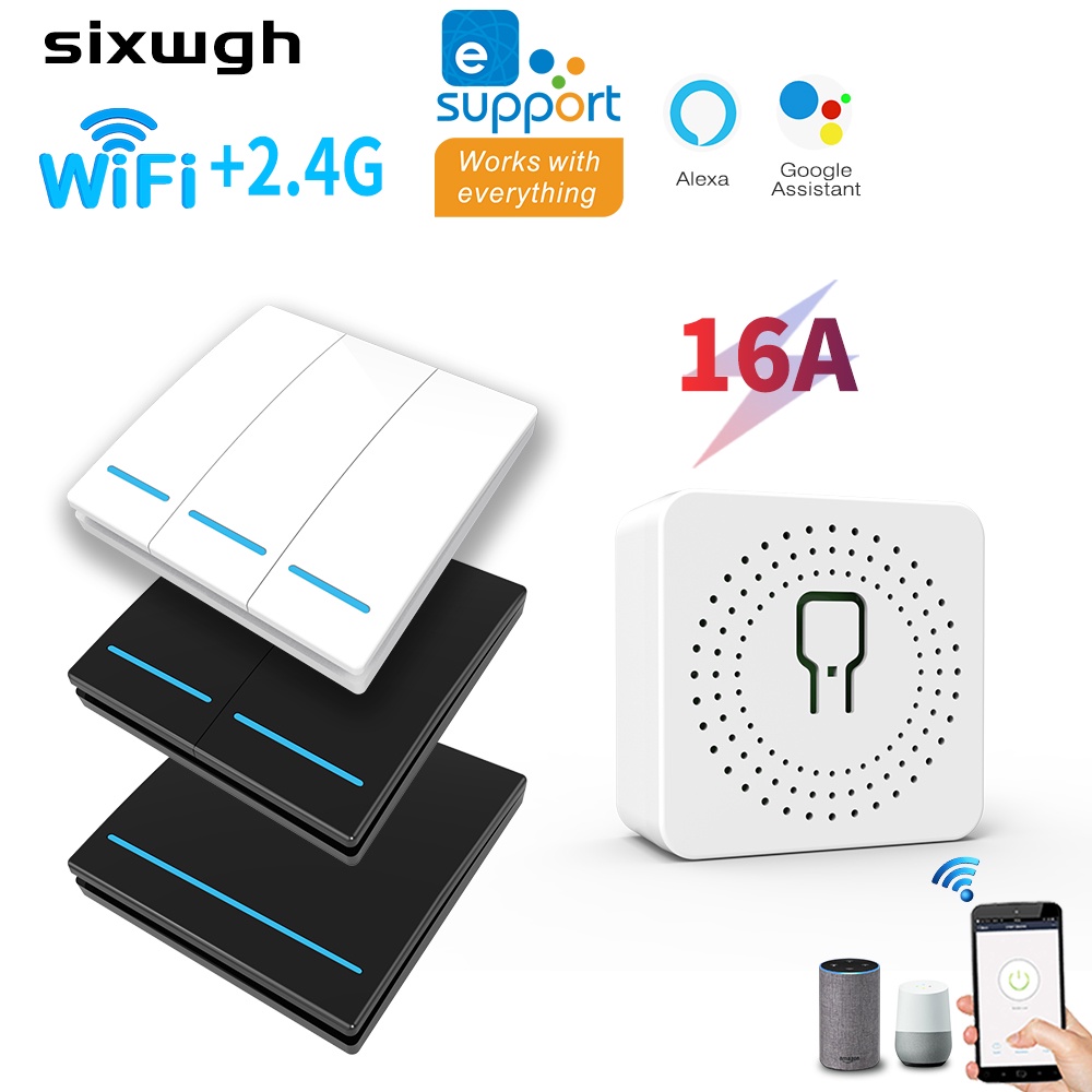 Ewelink WiFi Công tắc thông minh công tắc không dây hỗ trợ eWeLink APP Amazon Alexa Google Home điều