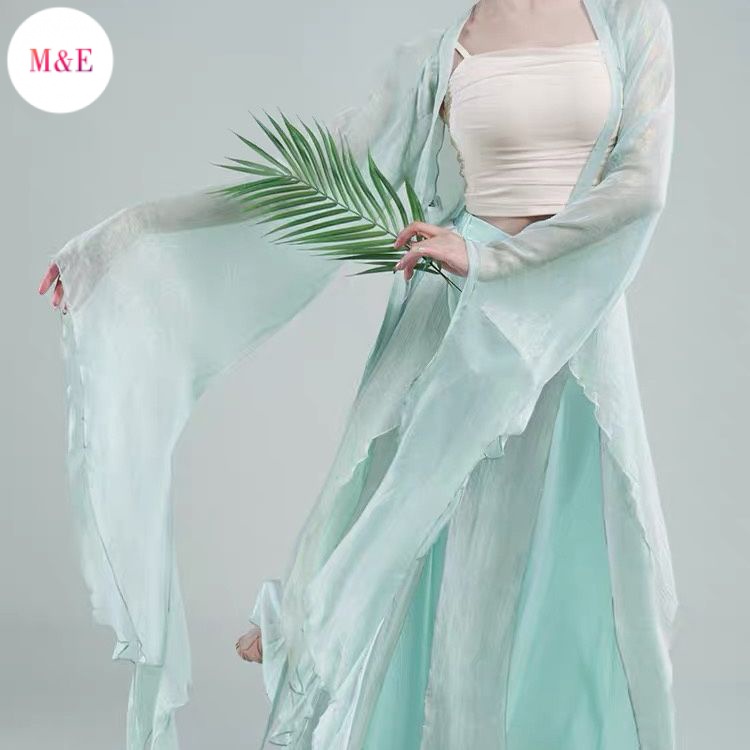 Bộ Trang Phục Biểu Diễn Múa Dân Tộc Trung Hoa Cổ Điển Cho Nữ