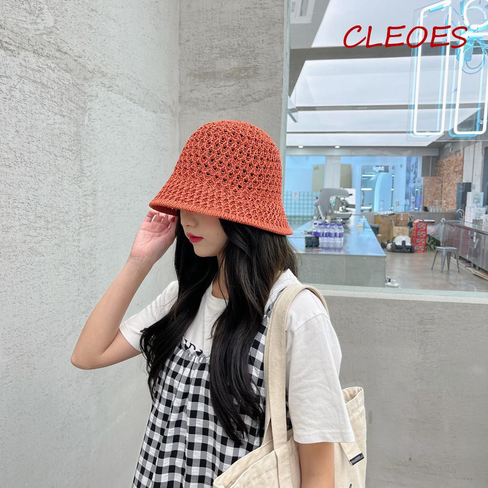 Nón Cối Màu Sắc Ngọt Ngào Chống Tia UV Thời Trang Đi Biển Cho Nữ