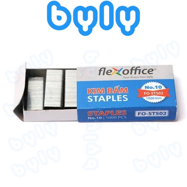 Kim bấm số 10 Flexoffice 𝑻𝒉𝒊𝒆̂𝒏 𝑳𝒐𝒏𝒈 chất lượng cao FO-STS02