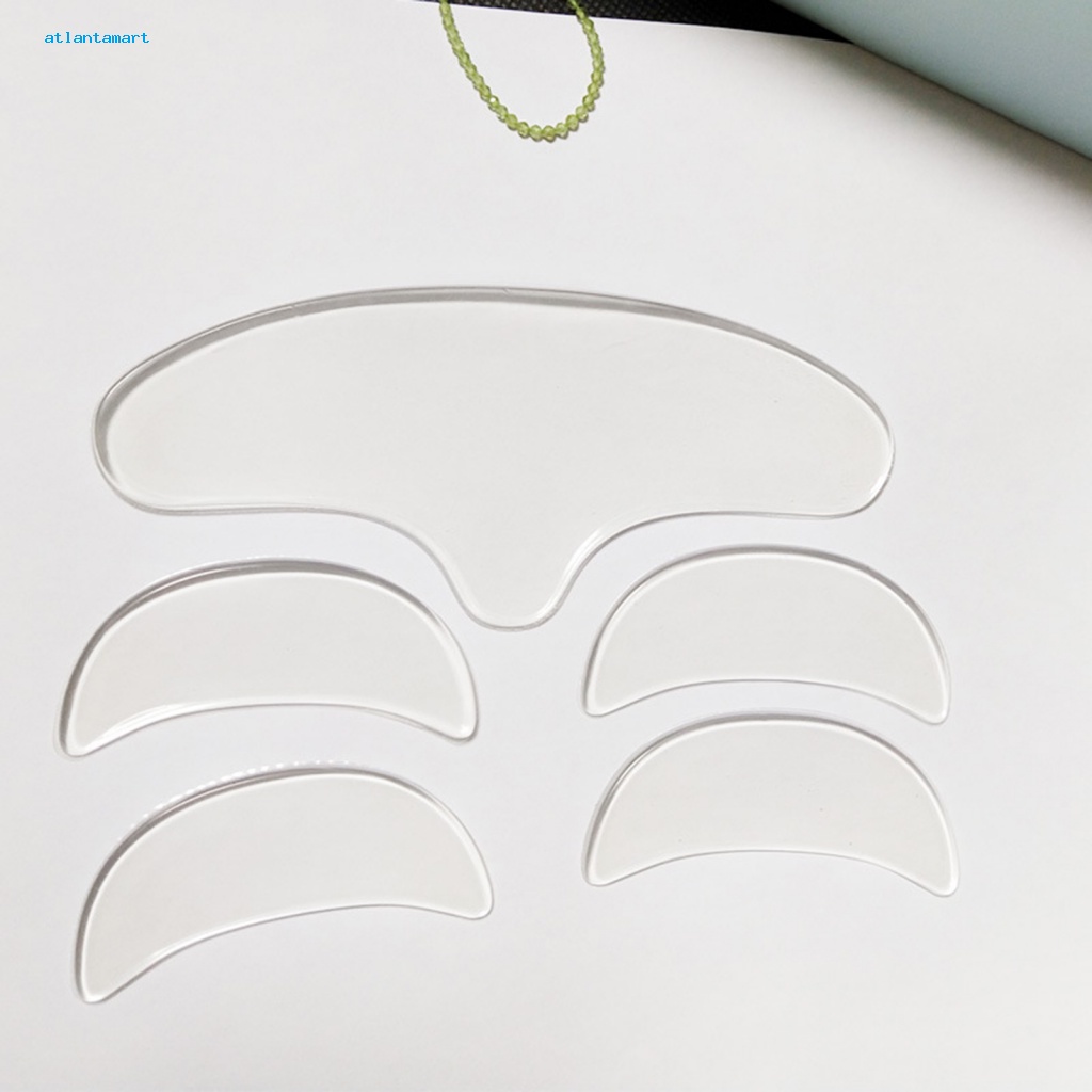 Túi Đựng Đồ Dùng Cao Cấp Tiện Dụng| Bộ 5 Miếng Dán Silicone Tự Dính Chống Nếp Nhăn Có Thể Tái Sử Dụng