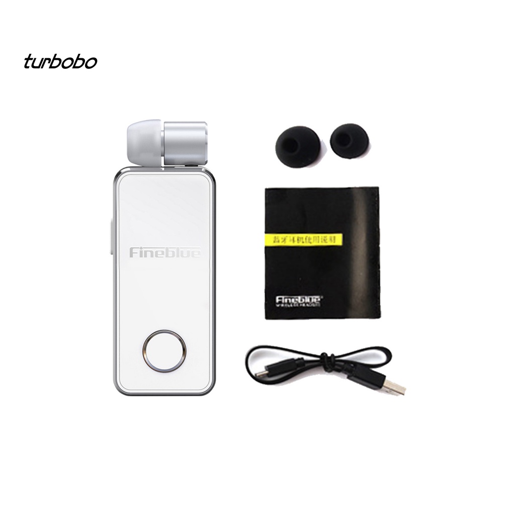 Tai Nghe Bluetooth 5.0 Fineblue I-X9 Dạng Kẹp Thu Gọn Được Chống Ồn Kèm Mic Thoại 1 Cái