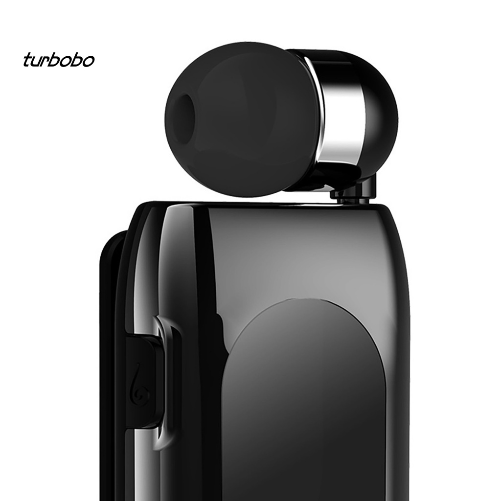 Tai nghe không dây Mini turbobo K55 Có Kẹp Gắn Cổ Áo Nhắc Nhở Cuộc Gọi Tiện Dụng Khi Lái Xe