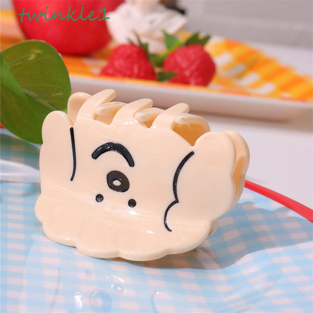 Kẹp Tóc Càng Cua Họa Tiết Hoạt Hình Bằng Acrylic Phong Cách Hàn Quốc Cho Nữ