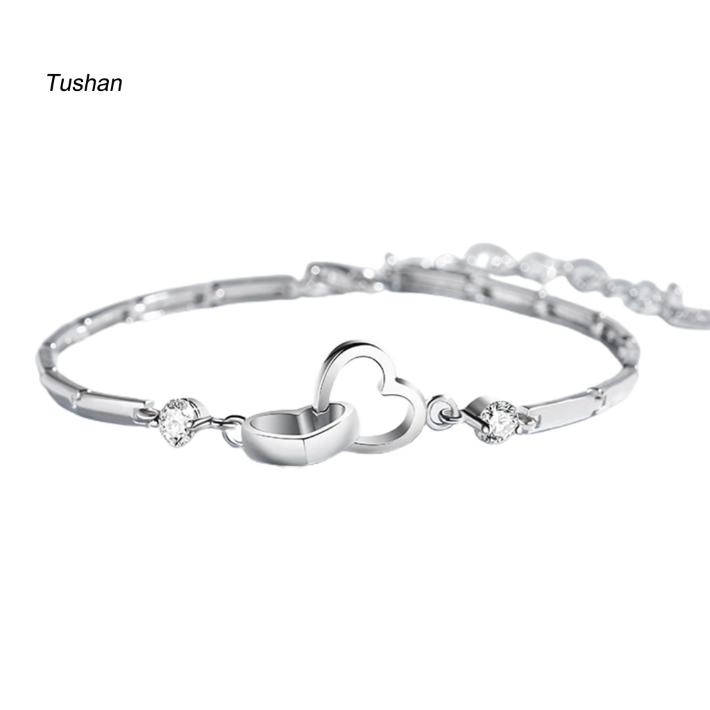 [Ts] Vòng Đeo Tay Chuỗi Xích Bắt Mắt Bằng Đồng Quyến Rũ Dành Cho Nữ