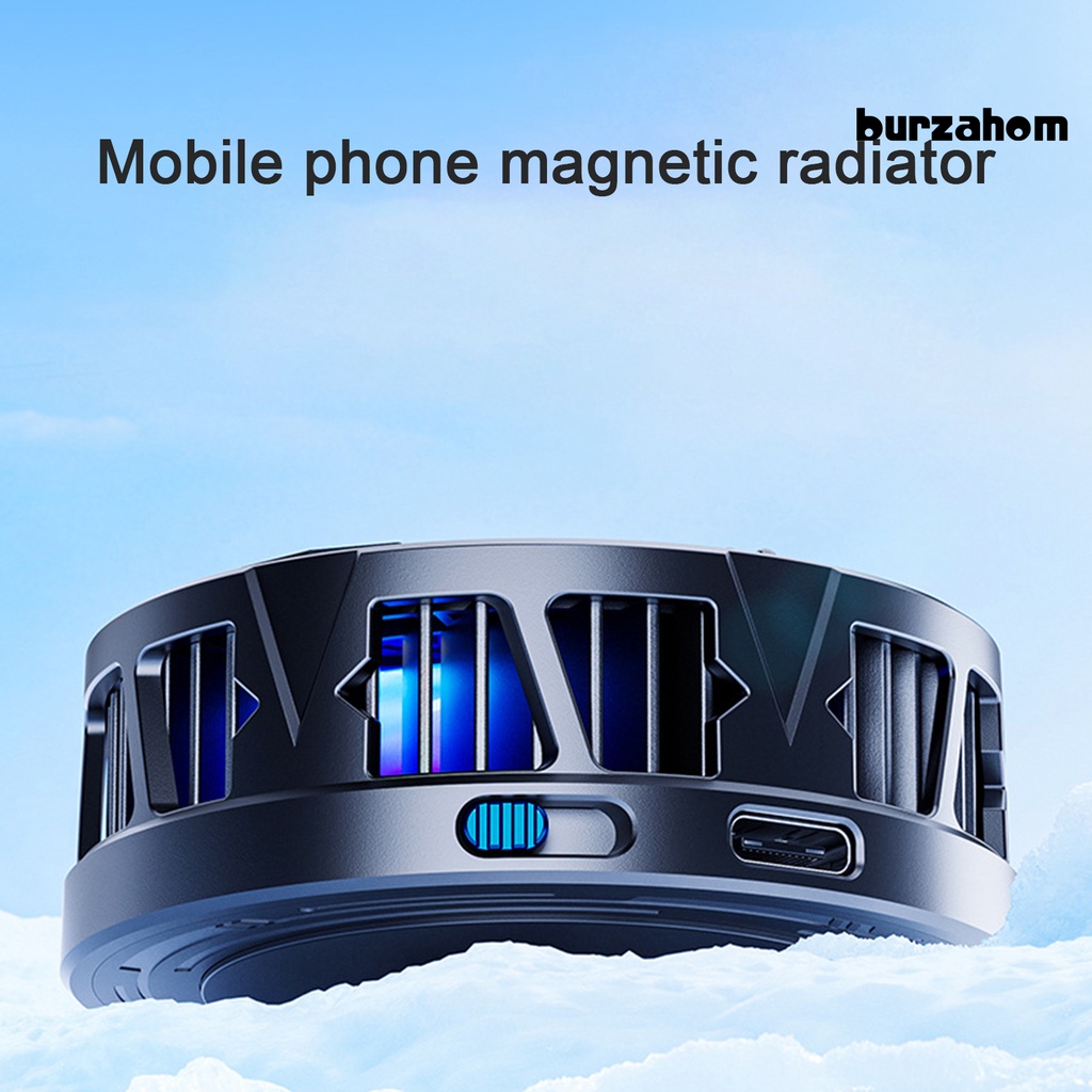 [BR] Quạt Tản Nhiệt Bán Dẫn Làm Mát Không Gây Tiếng Ồn Có Thể Điều Chỉnh Tốc Độ Cho Điện Thoại Di Động