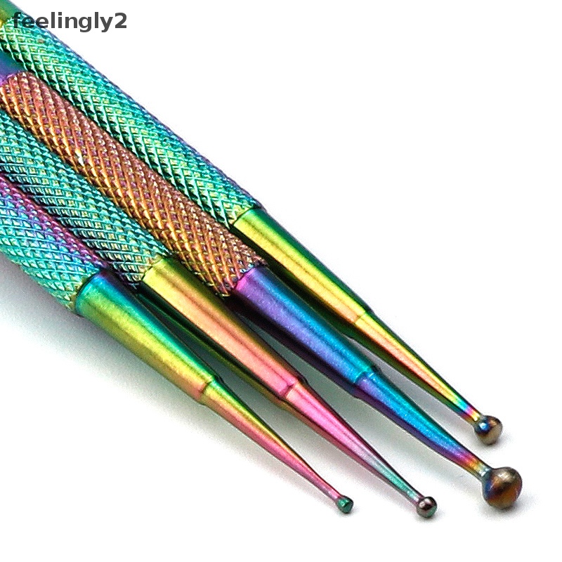 Set 4 Bút Vẽ Móng Nghệ Thuật Hai Đầu Chuyên Nghiệp