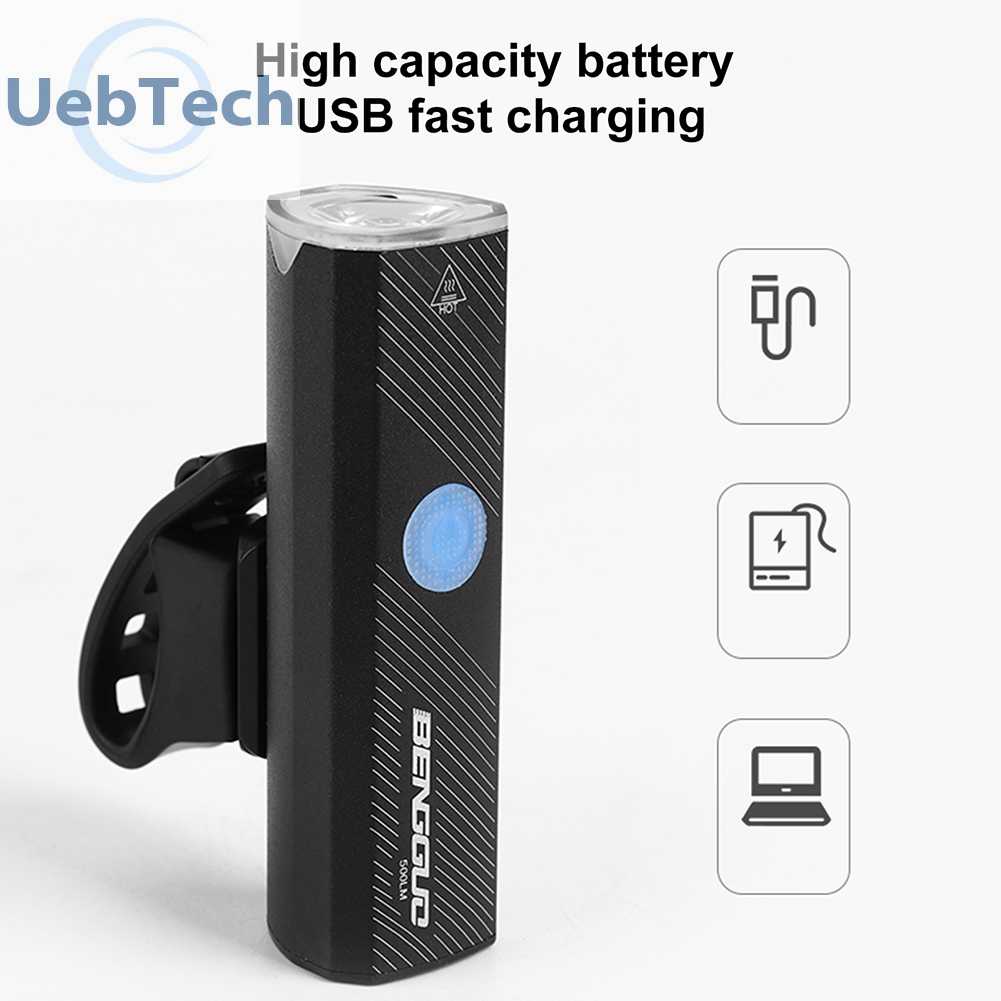 Đèn Chiếu Sáng Xe Đạp 500LM Sạc USB