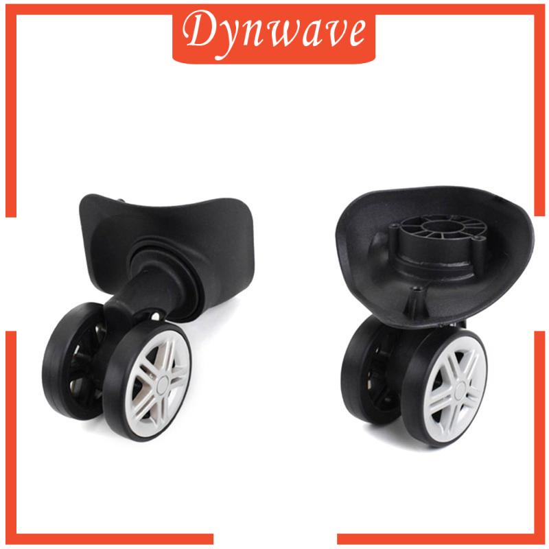 Bộ 4 Bánh Xe Xoay 360 Độ Màu Đen Chuyên Dụng Cho Vali Túi Xách