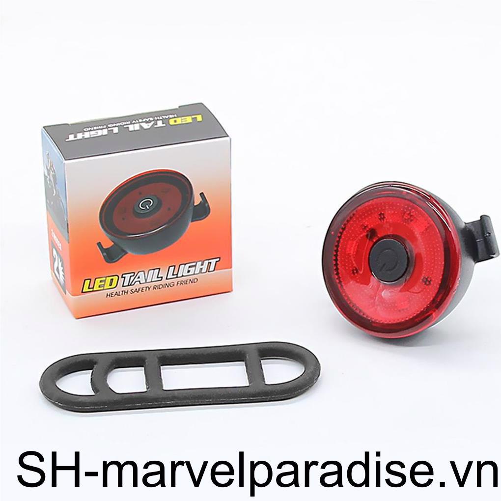 Đèn LED COB 2 Chế Độ Sáng Cao Chống Thấm Nước Có Thể Tháo Rời Gắn Đuôi Xe Đạp