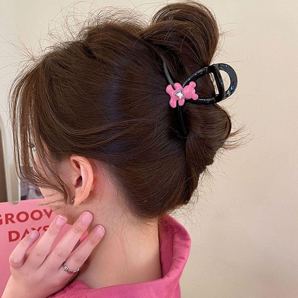 Kẹp Tóc Móng Vuốt Gấu / Cá Mập Đơn Giản Tinh Tế Cho Nữ VANES1