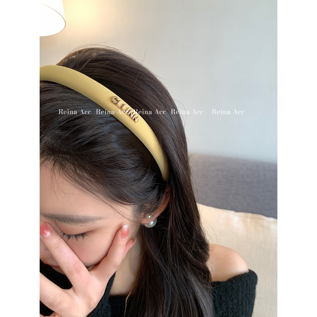 Băng Đô In Chữ Thời Trang Nữ Tính