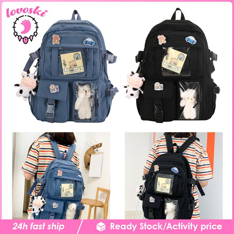 Balo Đựng Laptop Có Dây Đeo Vai Thời Trang Cho Nữ