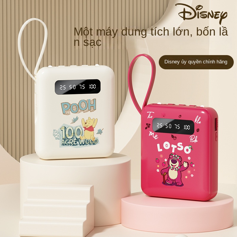 Pin Sạc Dự Phòng Disney 10,000mAh Siêu Mỏng Sức Chứa Lớn
