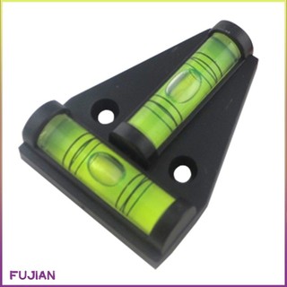 Poratable T Shape Spirit Level Bubble Working Fixing Type Measure Tool Mini Plastic Measurement