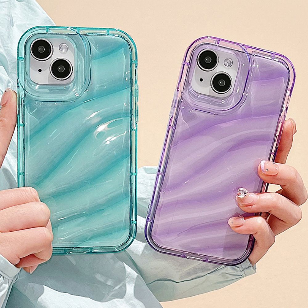Ốp Điện Thoại Trong Suốt Chống Sốc Màu Trơn Đơn Giản Cho IPhone 11 14 13 12 Pro Max XR XS Max 7 8 Plus SE