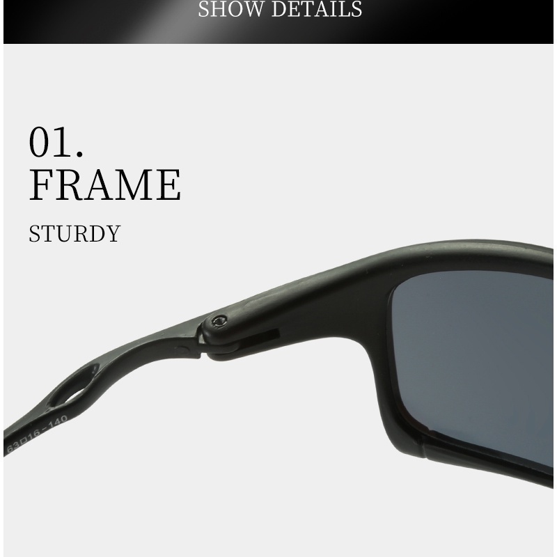 Kính Mát Vuông Chống Tia UV400 Thời Trang Dành Cho Nam