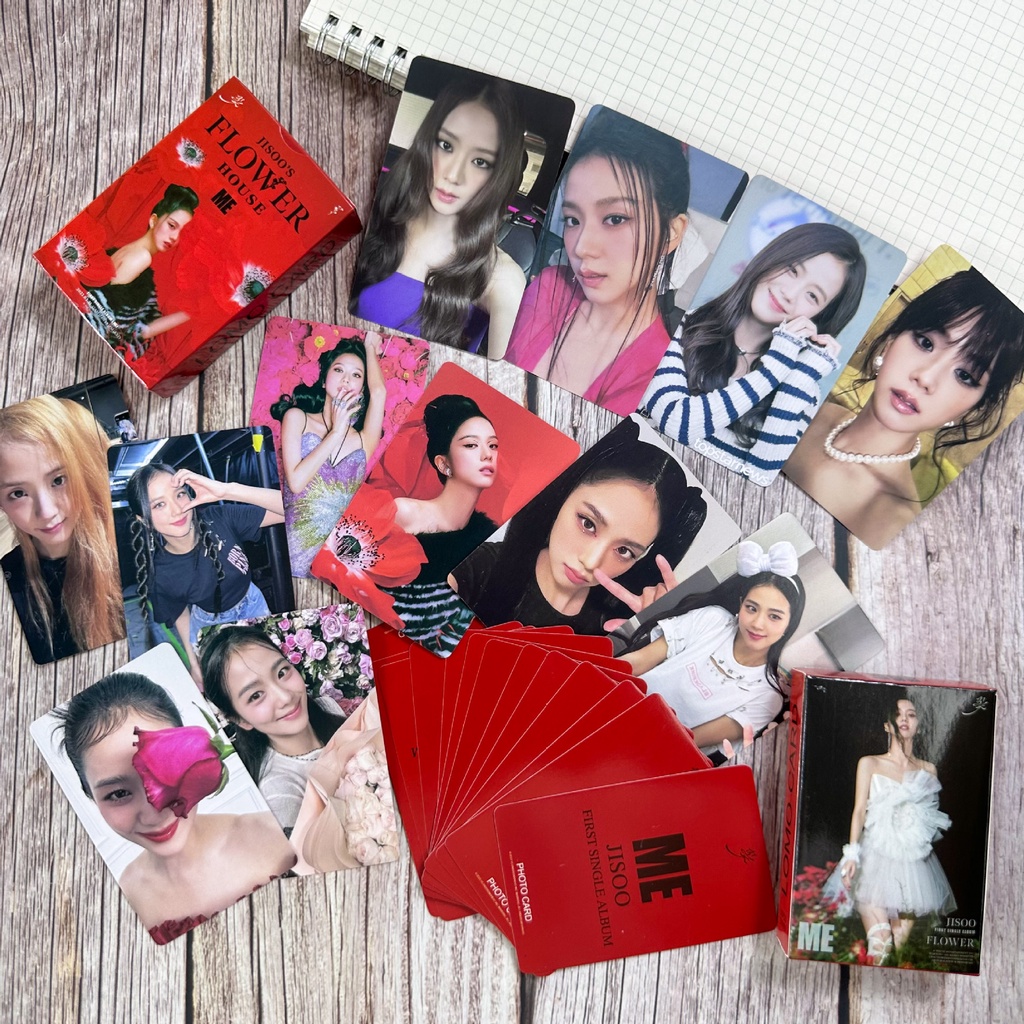 Blackpink Jisoo Solo Album《ME》Photocard Lomo Card Postcard