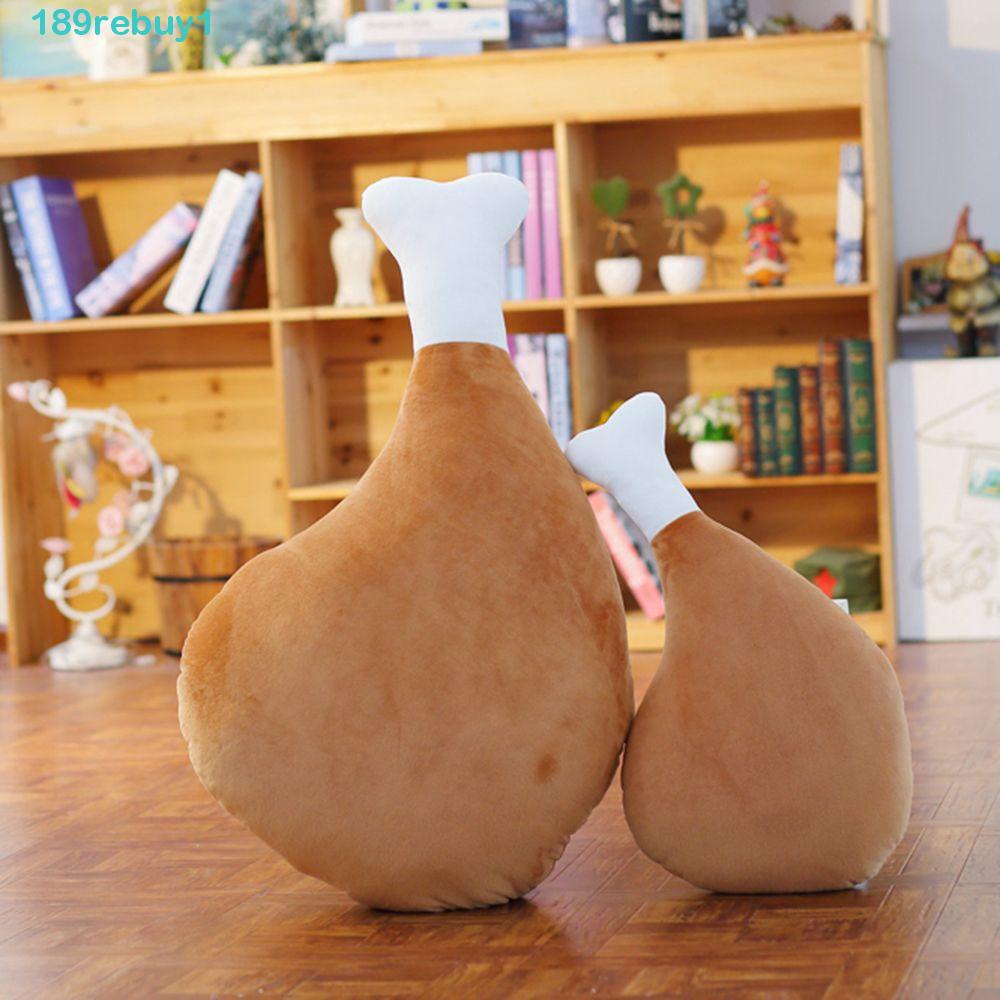 Rebuy1 Gối Nhồi Bông Hình Gà Trống Sáng Tạo Thoải Mái Trang Trí Nhà Cửa