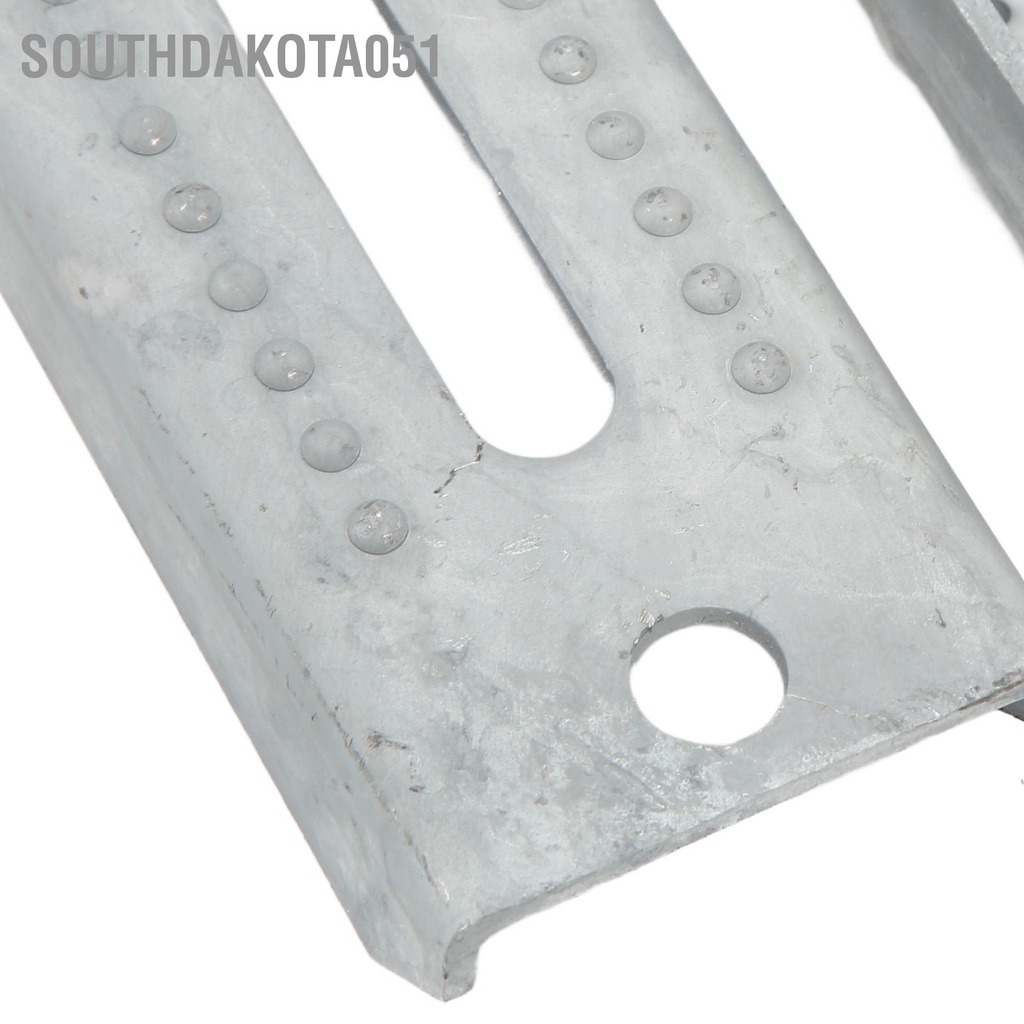 Southdakota051 Bộ giá đỡ giường xoay mạ kẽm Cấu trúc chắc chắn có thể điều chỉnh cho rơ moóc thuyền 3x3 Thành viên chéo