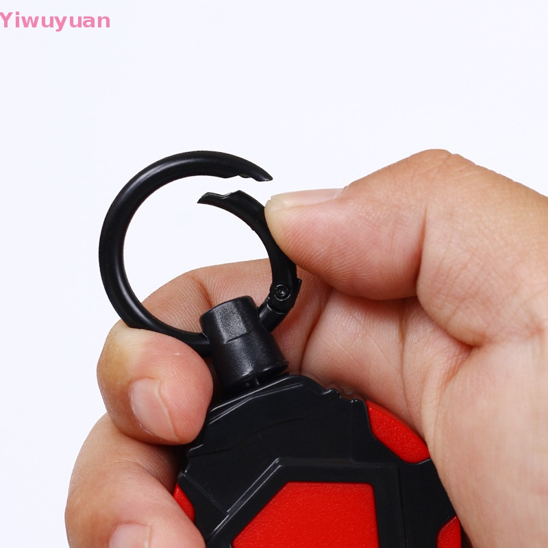< Yiwuyuan > Móc Chìa Khóa Có Thể Thu Vào Với Dây Thép Chống Thất Lạc Dễ Dàng Thu Vào Mới