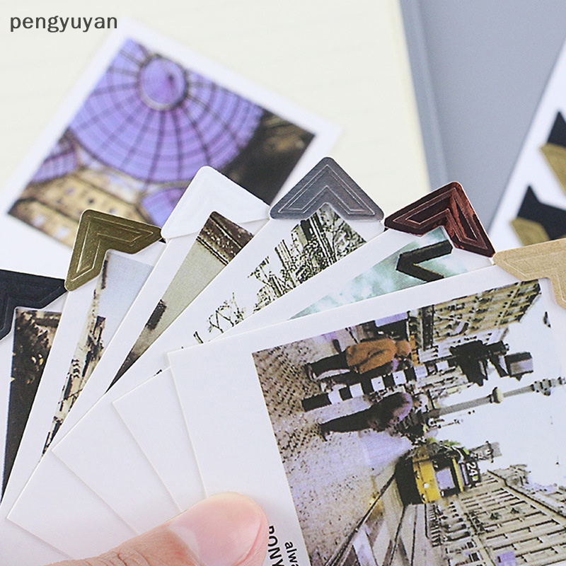 Set 120 Tờ / 5 Miếng Dán Giấy Kraft Dùng Trang Trí Khung Ảnh DIY