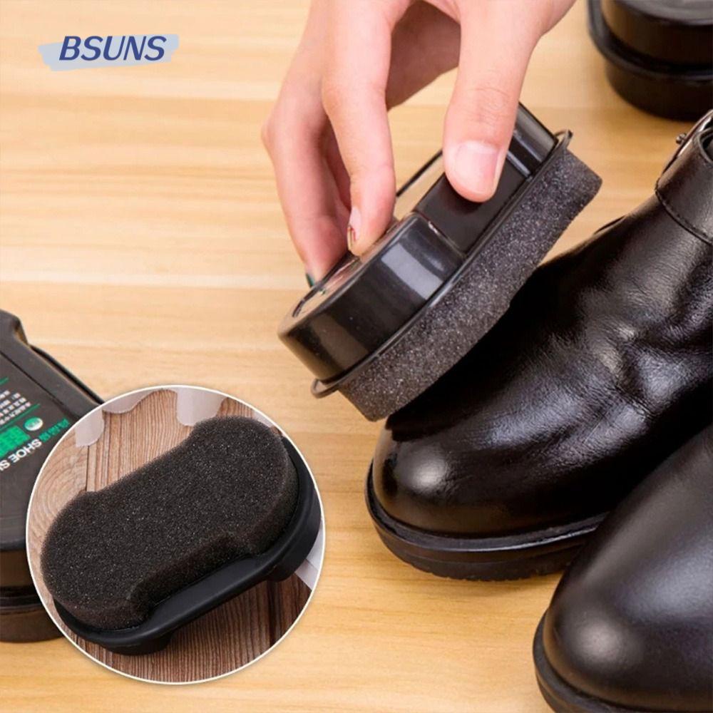 Bộ 3 Bàn Chải Mút Xốp Làm Sạch Đánh Bóng Giày Da Tiện Dụng