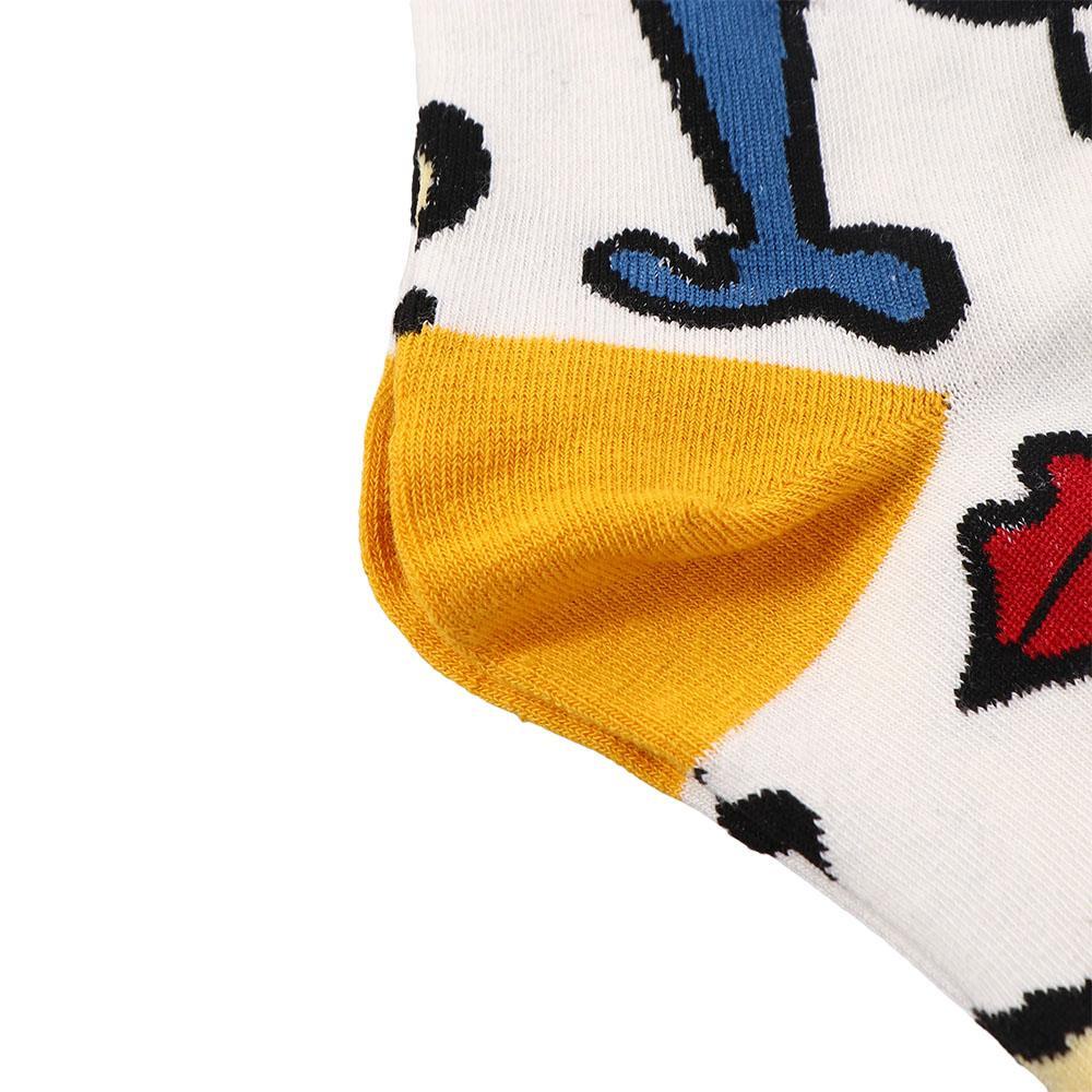 FALLFORBEAUTY Vớ Cotton Mềm Dày Dặn Thoải Mái Phong Cách Harajuku Cho Nữ