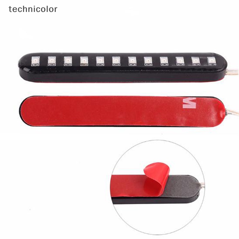 Dải Đèn Tín Hiệu Xi Nhan 12 Bóng Led Chống Nước Màu Hổ Phách Cho Xe Máy