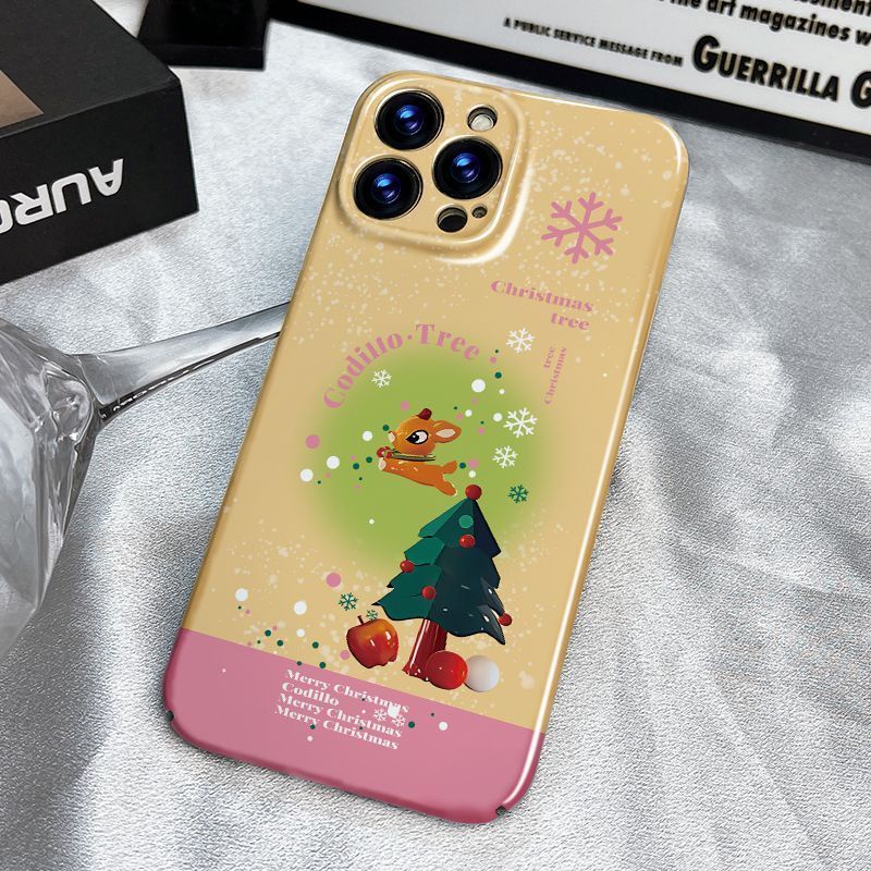 Ốp Điện Thoại Cứng Họa Tiết Hoạt Hình Dễ Thương Cho iPhone14pro 13 1112xsmax Tik Tok / xr 31AR