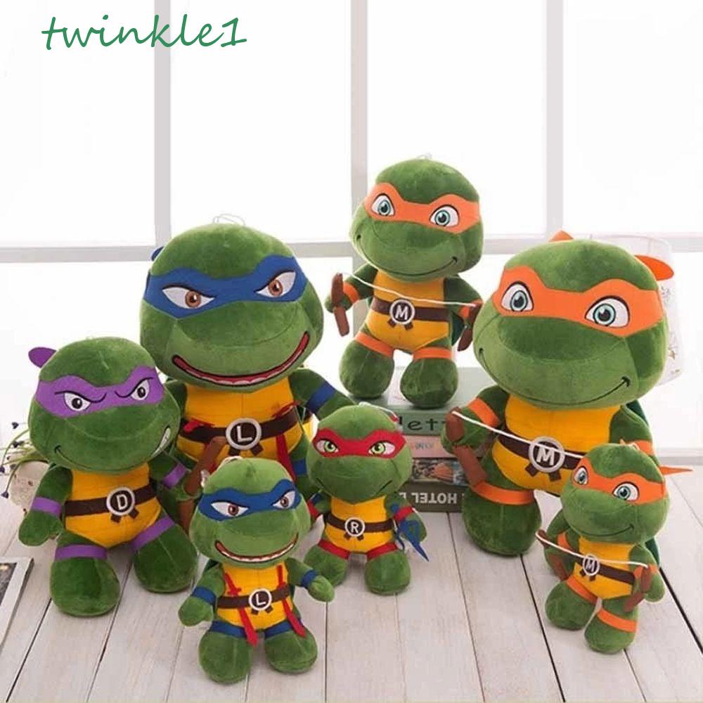 Đồ chơi nhồi bông Ninja Rùa Mikey Mềm Mại Đáng Yêu