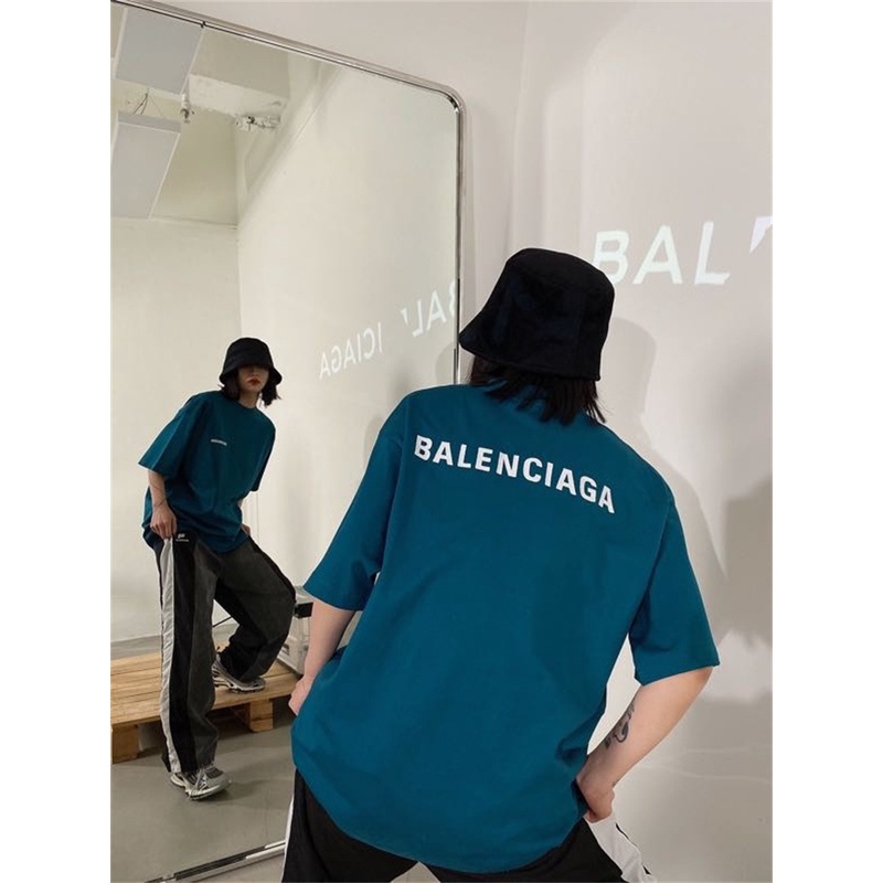 Áo Thun Tay Ngắn Dáng Rộng Thêu Họa Tiết Trước Và Sau Phong Cách Cổ Điển Thời Trang Chất Lượng Cao