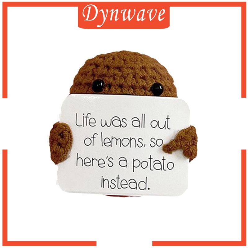 Búp Bê Đan Len Hình Khoai Tây Chiên Vui Nhộn Dùng Để Trang Trí Tiệc