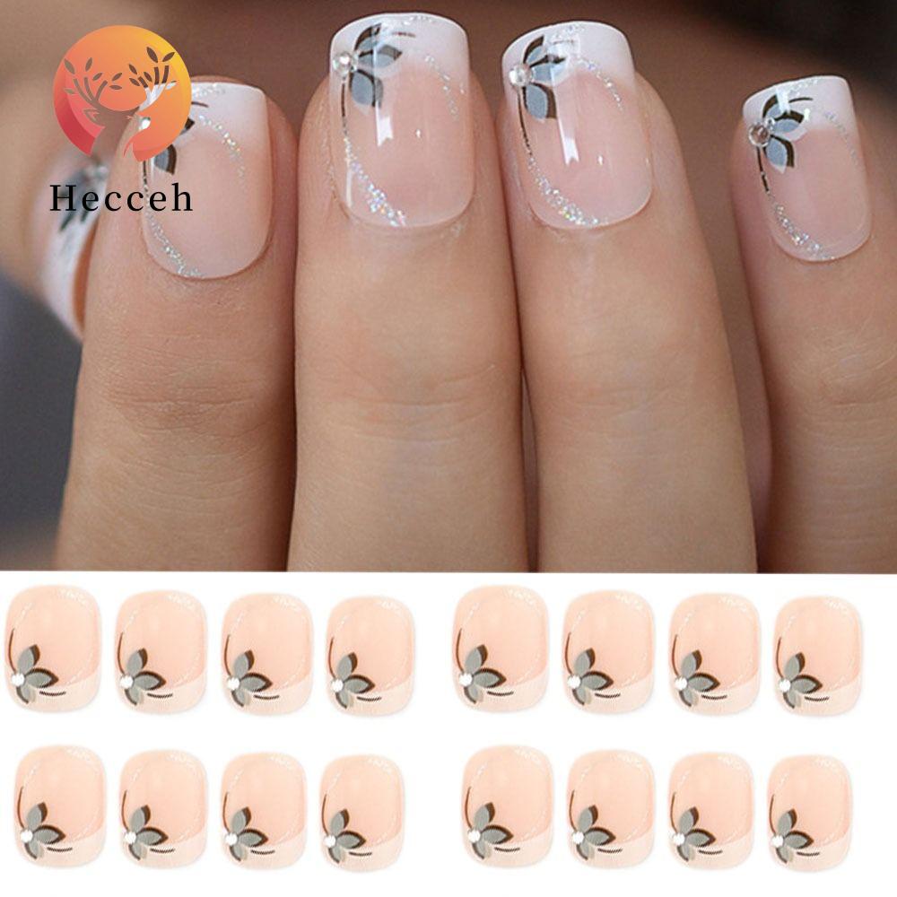 Set 24 Móng Tay Giả Có Thể Tháo Rời