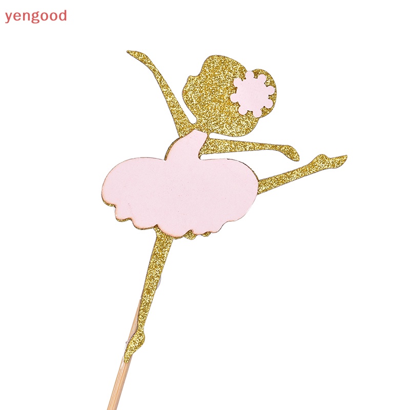 Set 10 Phụ Kiện Trang Trí Bánh Cupcake Chủ Đề Giáng Sinh Đáng Yêu