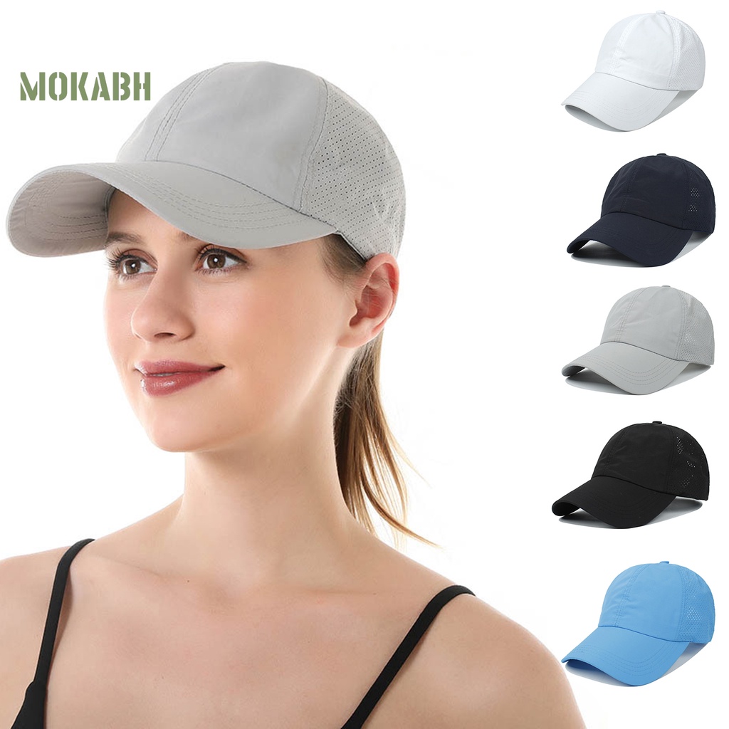 Mũ Lưỡi Trai Đục Lỗ Khô Nhanh Thời Trang Mùa Hè