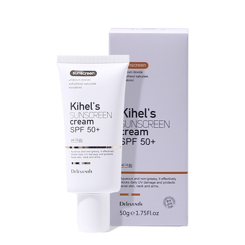 Kem chống nắng vật lý DELEVENTH Dr Johom SPF 50+ PA+++tươi mát và thoáng khí làm trắng da 50g