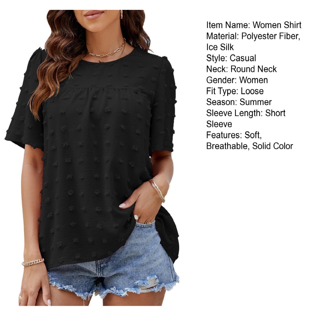 / Ty / Áo Nữ Cổ Tròn