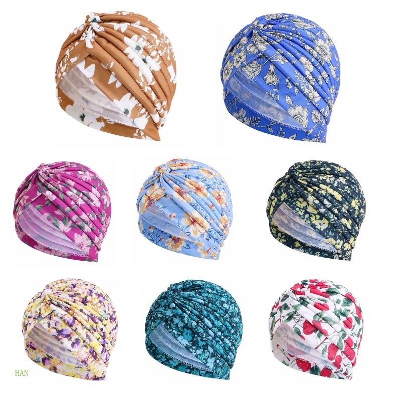 Khăn Turban In Hoa Thời Trang Nữ Tính