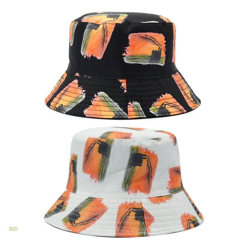 Nón Tai Bèo Vải Cotton In Họa Tiết Thời Trang Cho Nam Và Nữ