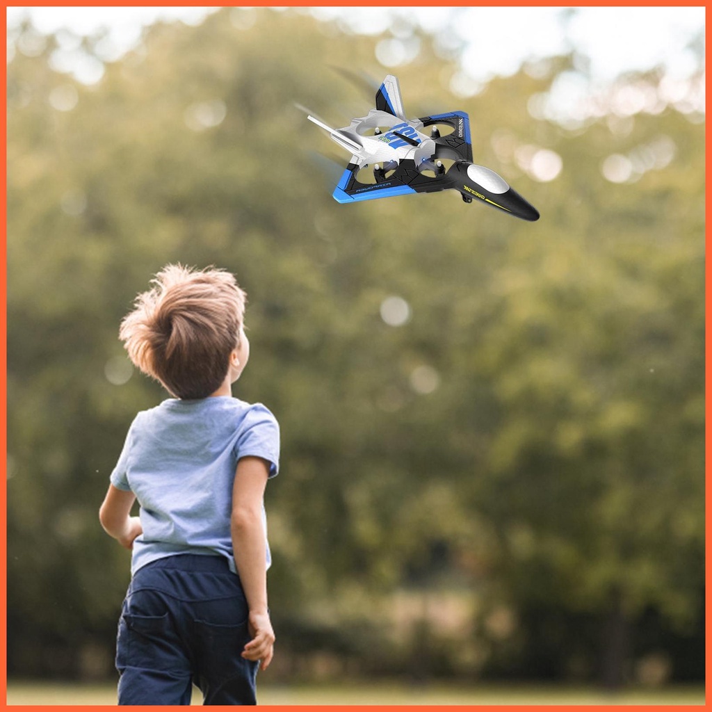 Máy Bay Đồ Chơi Điều Khiển Từ Xa Jet Stunt Fighter Jet Với Bốn Xoắn Ốc Cho Giáng Sinh
