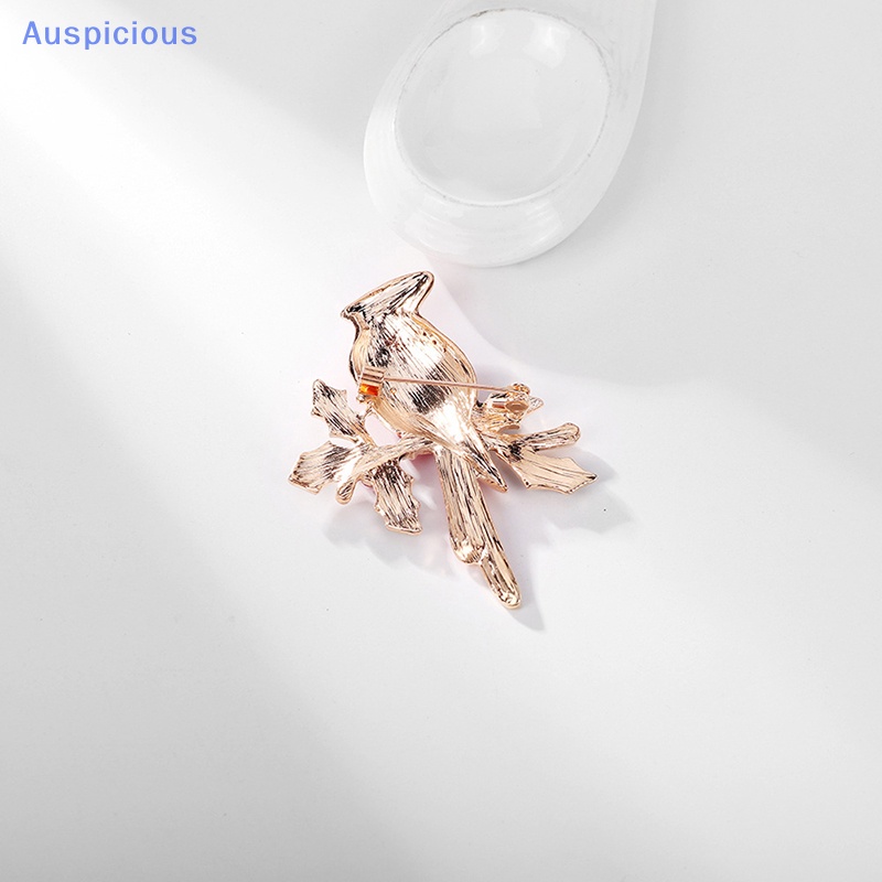 Ghim Cài Áo Hình Chú Chim Nhiều Màu Sắc Đính Đá Thời Trang Cho Nữ