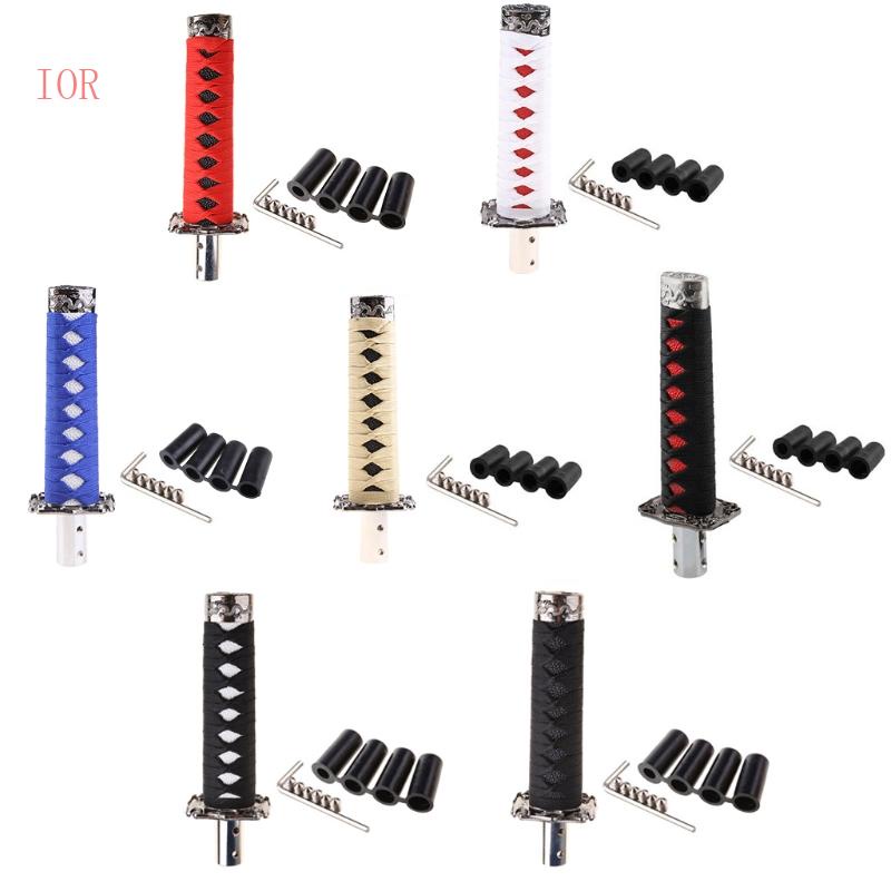 Cần Gạt Số Xe Hơi Bằng Kim Loại Kèm 4 Bộ Chuyển Đổi