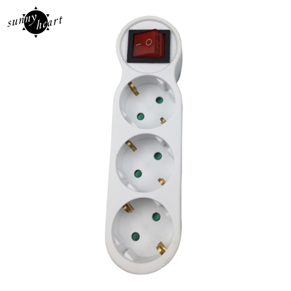 Ổ Cắm Điện Nối Dài Với 3 Lỗ Cắm EU