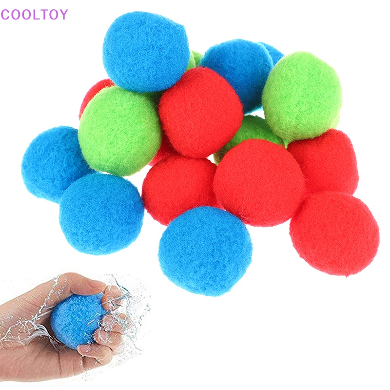 Cooltoy Set 10 Quả Bóng Nước Thể Thao Bãi Biển Mùa Hè Có Thể Tái Sử Dụng Cho Trẻ Em