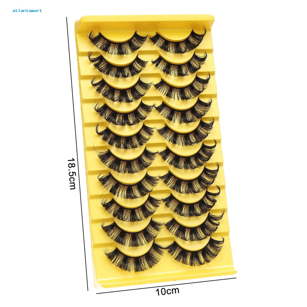 Túi Đựng Đồ Dùng Cao Cấp Tiện Dụng| Set 10 Cặp Lông Mi Giả 3D Hiệu Ứng Nước Nga