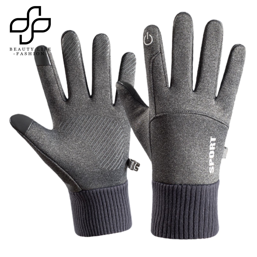 1 Đôi Găng Tay Trượt Tuyết Giữ Ấm Chống Trượt Chống Thấm Nước Chống Mồ Hôi Dùng Được Màn Hình Cảm Ứng
