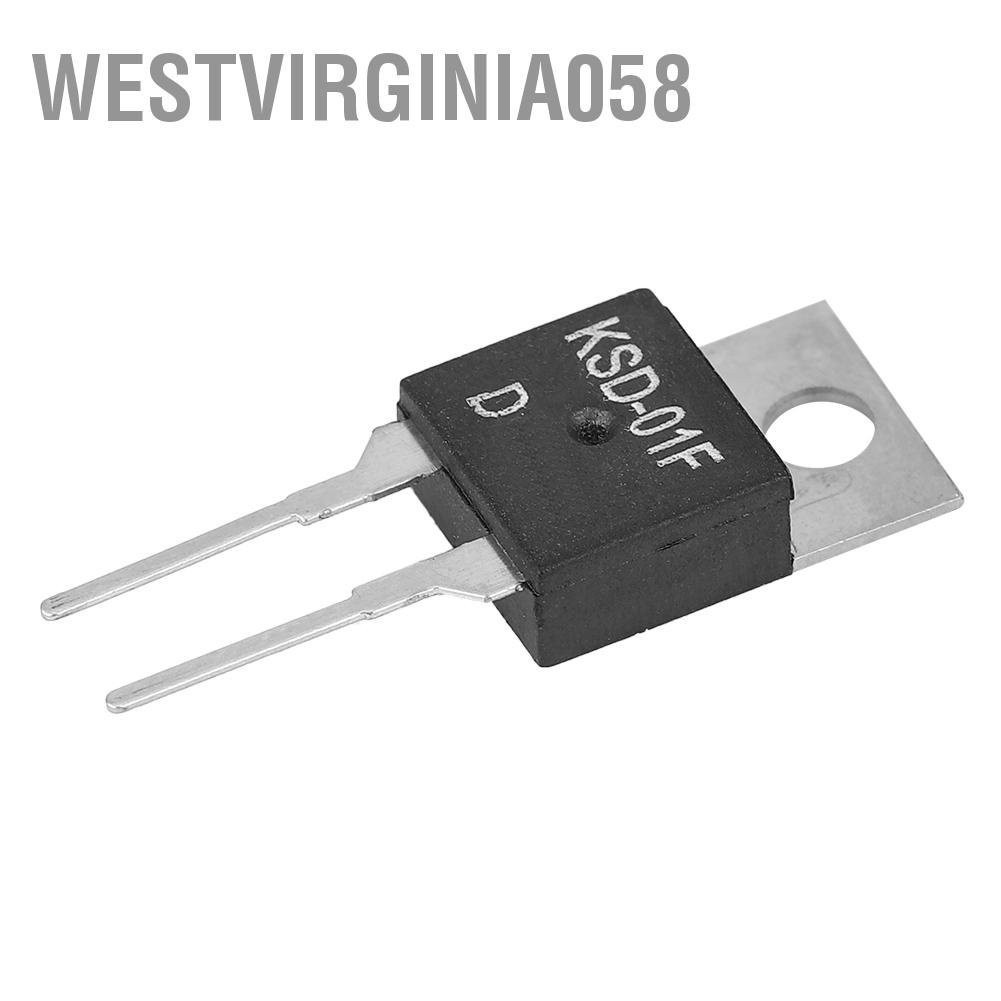 Westvirginia058 JUC-31F/KSD-01F Điều khiển nhiệt độ Công tắc thường đóng điều 40~130℃