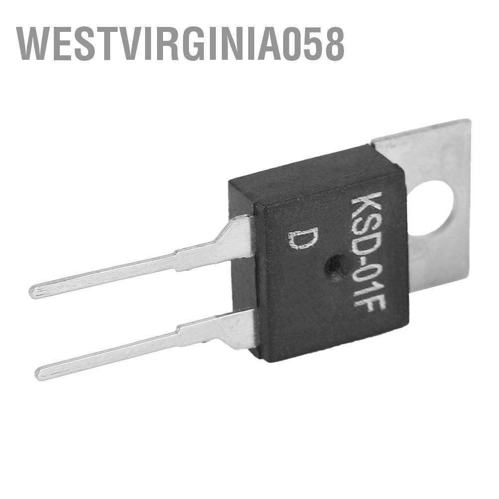 Westvirginia058 JUC-31F/KSD-01F Điều khiển nhiệt độ Công tắc thường đóng điều 40~130℃